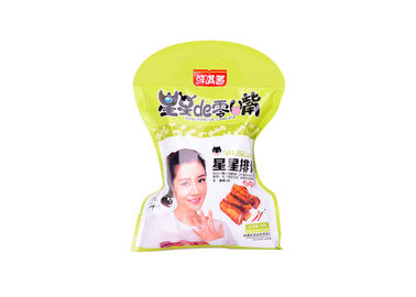 Κίνα Τεμαχισμένες οι συνήθεια τσάντες, BOPP τοποθέτησαν την αντίσταση υγρασίας τσαντών συσκευασίας τροφίμων πρόχειρων φαγητών σε στρώματα προμηθευτής