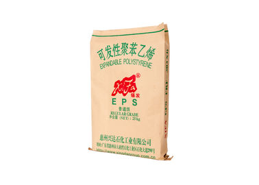 Κίνα Το PE που ευθυγραμμίστηκε/BOPP τοποθέτησε τις τσάντες με την άσπρη/καφετιά εκτύπωση όφσετ επιφάνειας εγγράφου τεχνών σε στρώματα προμηθευτής