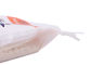 Άσπρη πλαστική τσάντα συσκευασίας ρυζιού, PP που υφαίνονται/μη που υφαίνονται ντυμένες ύφασμα τσάντες συσκευασίας τροφίμων με τη λαβή προμηθευτής