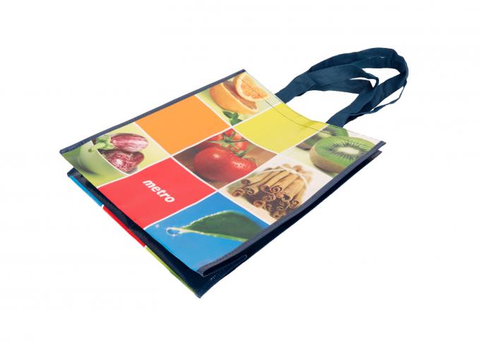 Προωθητικές τσάντες αγορών OPP Coted, Gravure τσάντες παντοπωλείων υφασμάτων εκτύπωσης