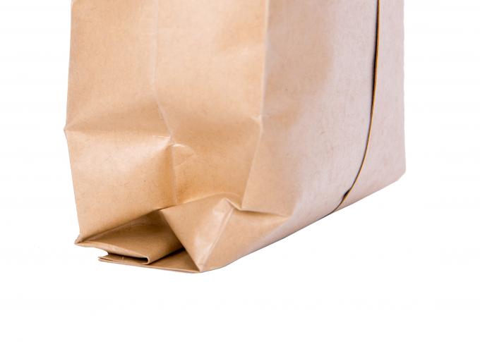 Ευθυγραμμισμένες φύλλο αλουμινίου τσάντες τροφίμων εγγράφου, φιλική ανακύκλωσης συσκευασία τροφίμων τσαντών αργιλίου Eco