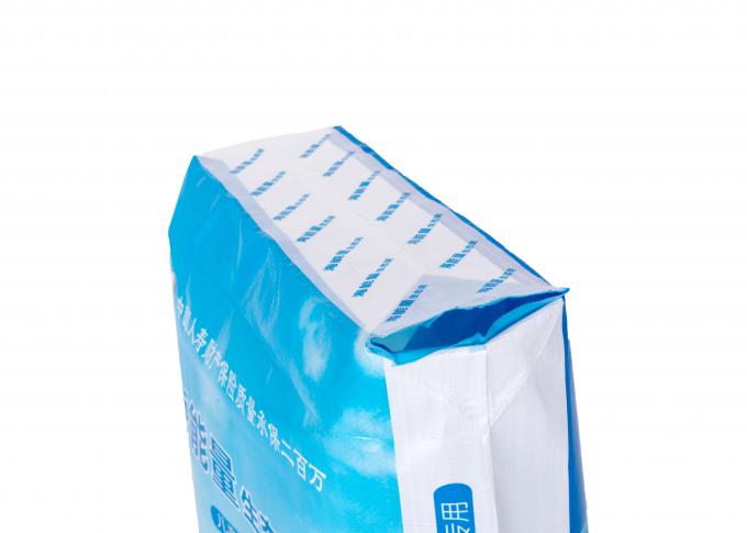 Πλαστικό βάρος φόρτωσης τσαντών κατώτατων βαλβίδων φραγμών συσκευασίας λιπάσματος PP 25kg