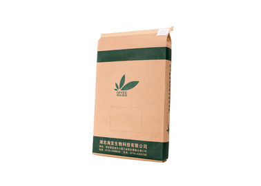 Κίνα Τοποθετημένες σε στρώματα υφαμένες PP τσάντες βαθμού τροφίμων της Kraft έγγραφο για τη συσκευασία της χημικής ουσίας αλευριού/σκονών προμηθευτής
