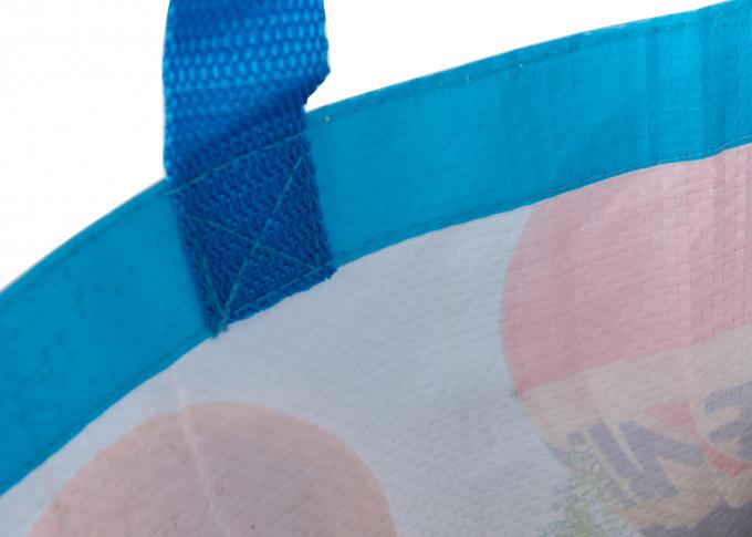 OPP έντυσε τις υφαμένες τσάντες αγορών με την κρύα Gravure φραγμών σφραγίδων κατώτατο εκτύπωση