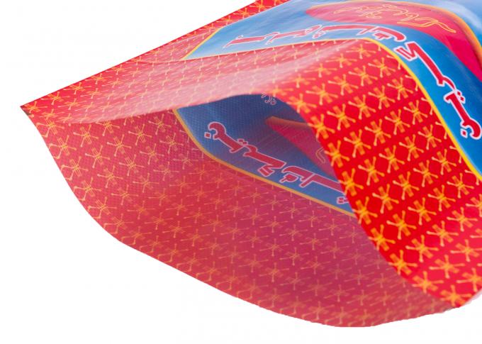 Το Bopp τοποθέτησε τις υφαμένες τσάντες PP, πολύχρωμες τυπωμένες τροφίμων σε στρώματα τσάντες ύφανσης συσκευασίας πλαστικές