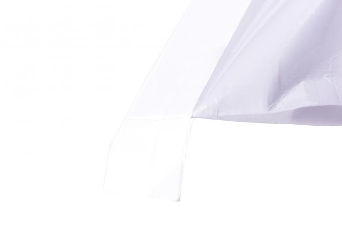 Οι διπλές πτυχές τοποθέτησαν τους υφαμένους σάκους, υφαμένη PP σε στρώματα τσάντα εγγράφου της Kraft υφάσματος άσπρη